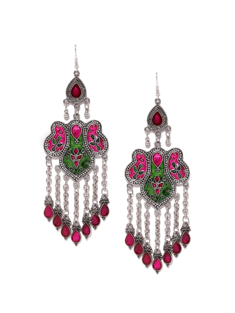 

Fida Multicoloured Contemporary Drop Earrings, Multi
