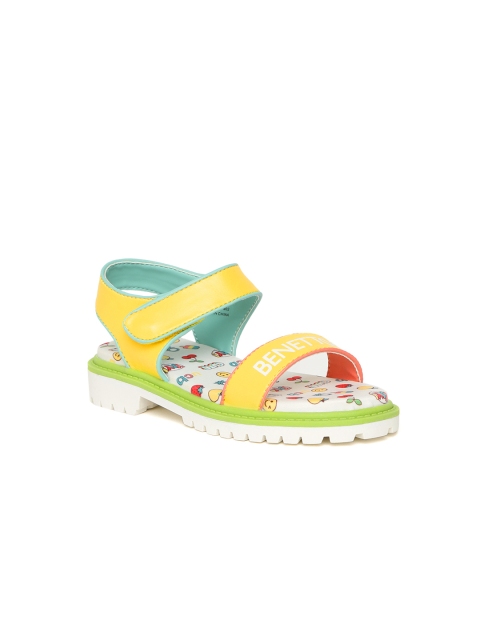 

United Colors of Benetton Kids Yellow Flats