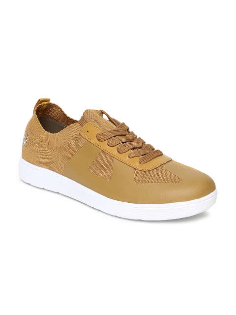 

Allen Solly Men Mustard Yellow Solid Sneakers