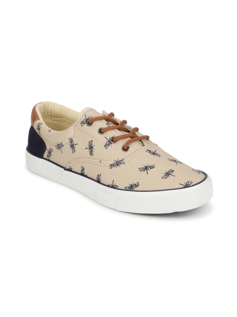 

Allen Solly Men Beige Sneakers