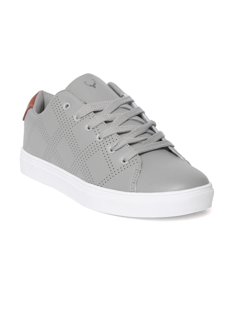 

Allen Solly Men Grey Perforated Sneakers