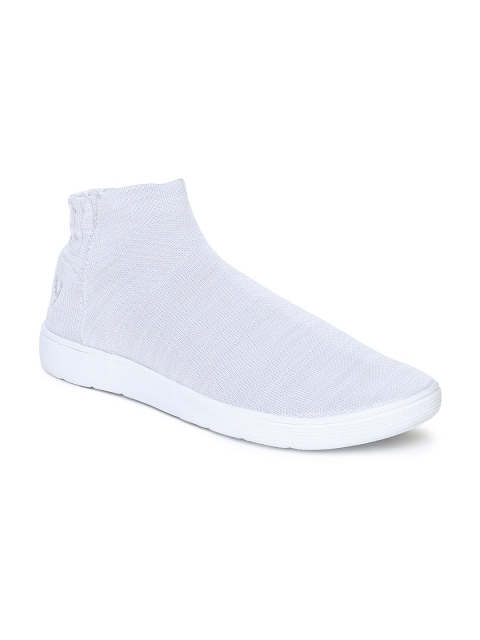 

Allen Solly Men Off White Mid-Top Slip-On Sneakers