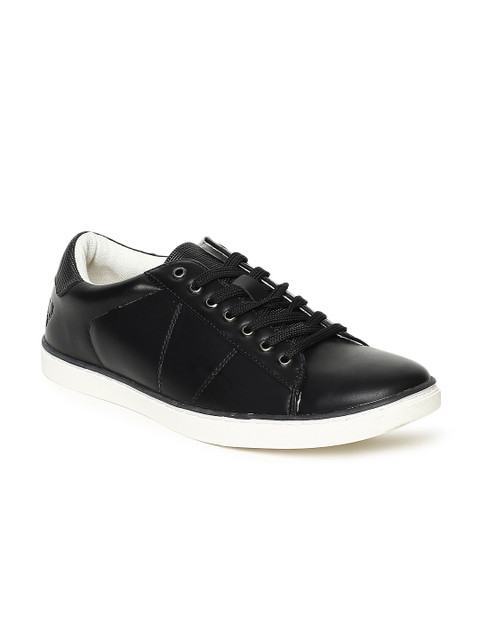 

Allen Solly Men Black Solid Sneakers