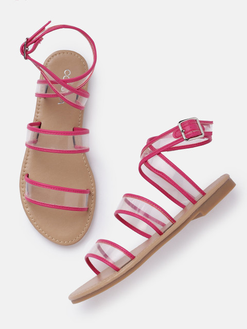 

CORSICA Women Pink Solid Open Toe Flats