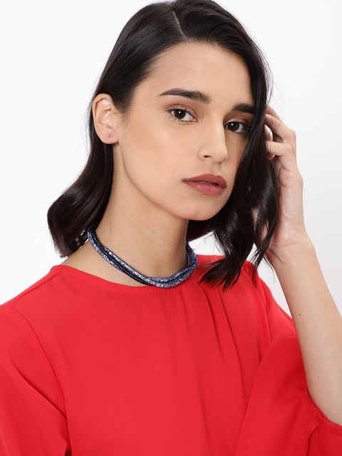 

Ayesha Blue Two in One Wraparound Bracelet & Necklace