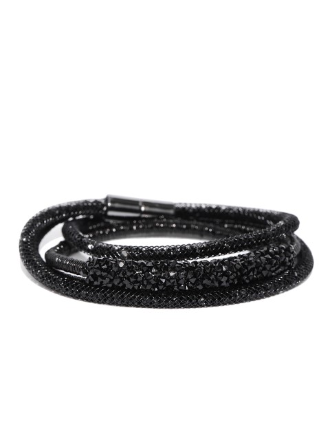 

Ayesha Black Two in One Wraparound Bracelet & Necklace