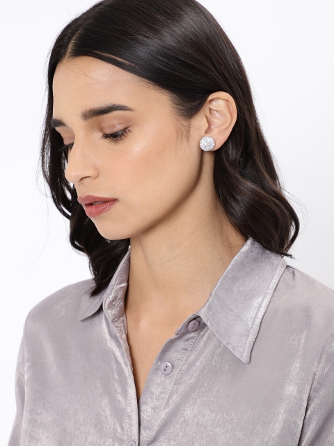 

Ayesha Women Set of 9 Silver-Toned Studs