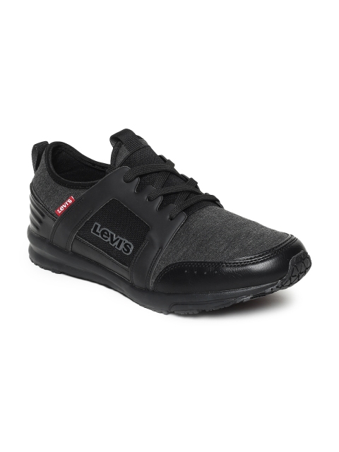 

Levis Men Black Highland Heather Sneakers