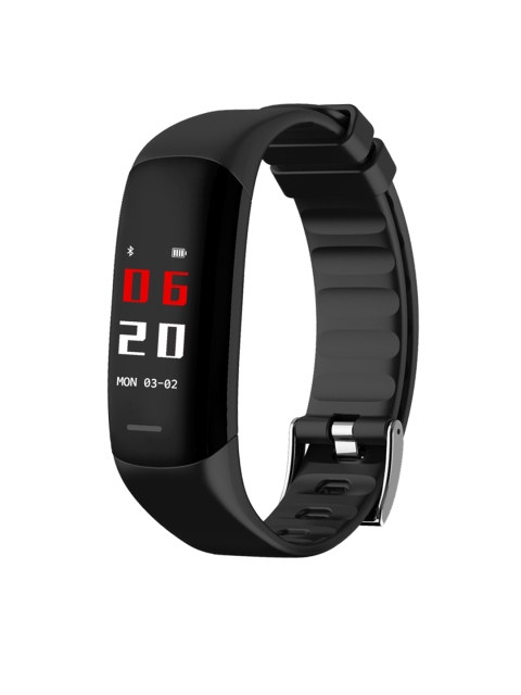 

HAMMER Unisex Black Smart Fit Waterproof Fitness Band