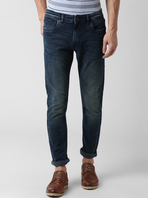 

Peter England Casuals Men Blue Slim Fit Mid-Rise Clean Look Stretchable Jeans