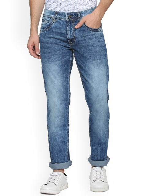 

Peter England Casuals Men Blue Slim Fit Mid-Rise Clean Look Stretchable Jeans