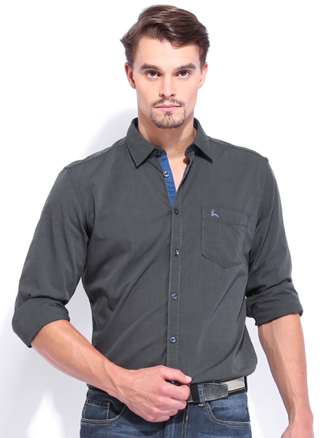

Parx Grey Casual Shirt