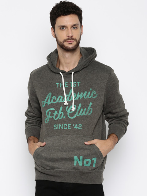 

Fox Grey Hooded Sweatshirt