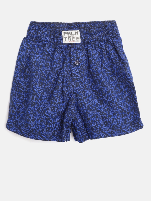 

Palm Tree Boy Blue Printed Boxers 131246520962 C656