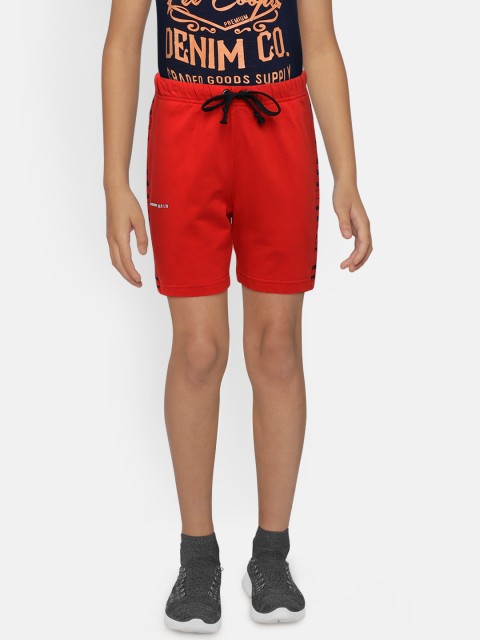 

Palm Tree Boys Red Solid Regular Fit Regular Shorts