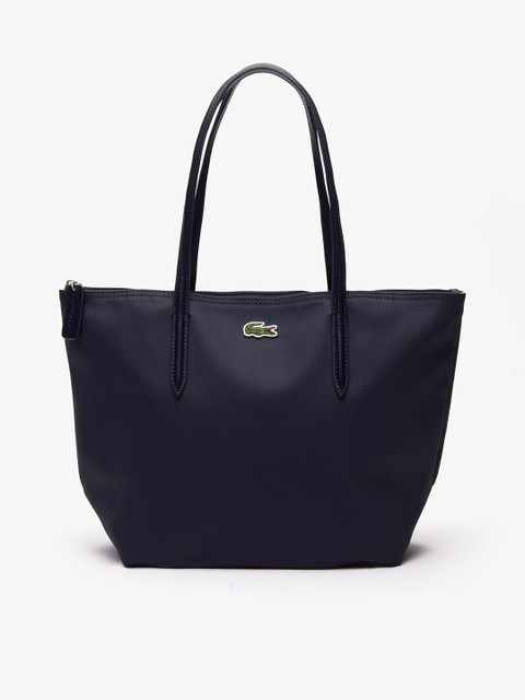 

Lacoste Navy Blue Solid Tote Bag