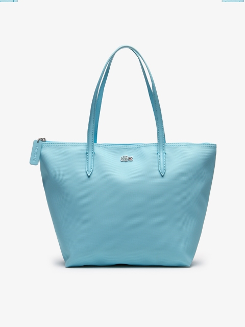 

Lacoste Blue Solid Tote Bag