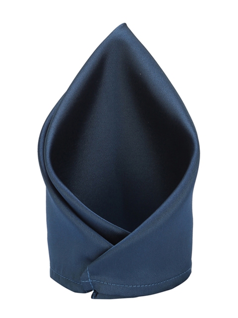 

Peter England Men Navy Blue Solid Pocket Square