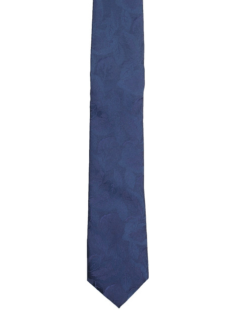 

Van Heusen Navy Blue Woven Design Broad Tie