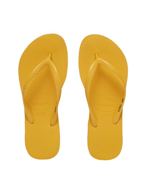 

Havaianas Women Slim Yellow Solid Thong Flip-Flops