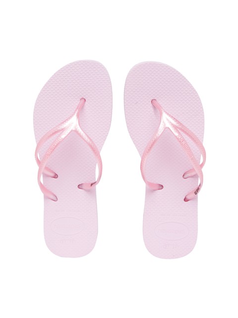 

Havaianas Women Nova Tria Pink Solid Thong Flip-Flops