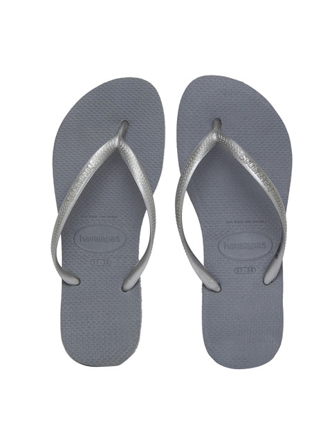 

Havaianas Women Slim Grey Solid Thong Flip-Flops
