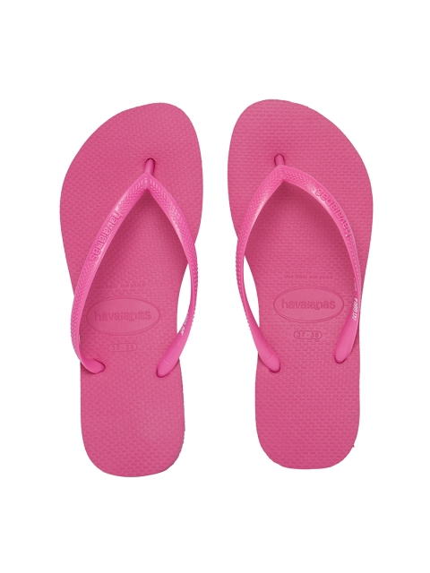 

Havaianas Women Slim Pink Solid Thong Flip-Flops