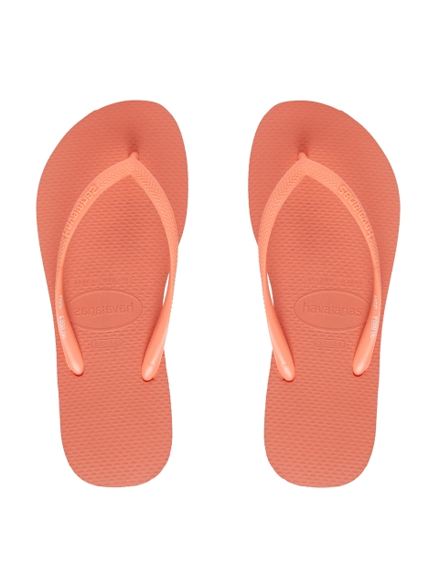 

Havaianas Women Slim Peach Solid Thong Flip-Flops