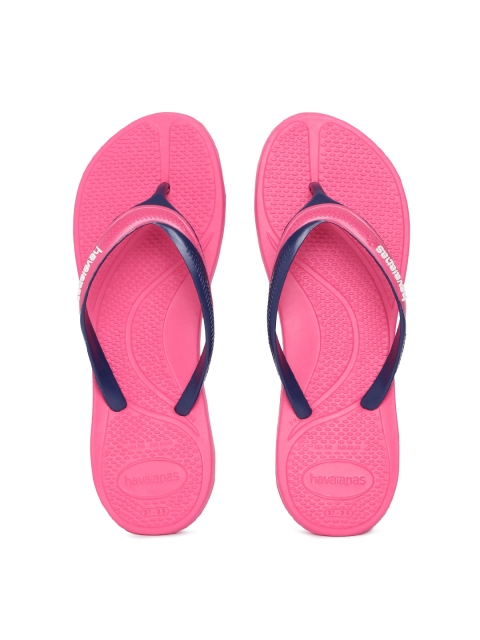 

Havaianas Women Atena Pink Solid Thong Flip-Flops