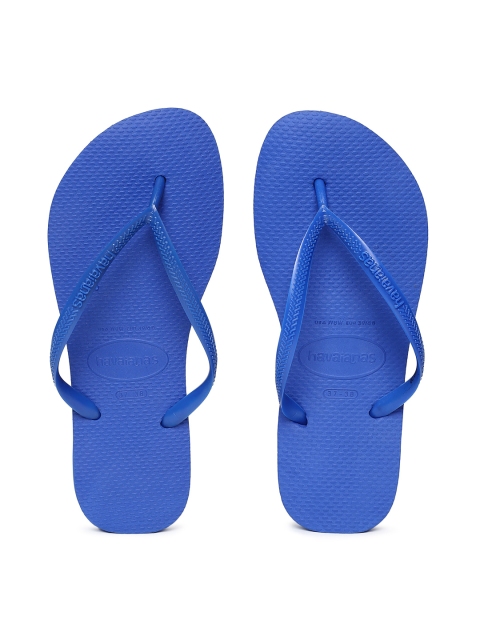 

Havaianas Women Slim Blue Solid Thong Flip-Flops