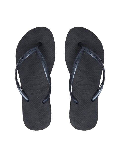 

Havaianas Women Slim Black Solid Thong Flip-Flops
