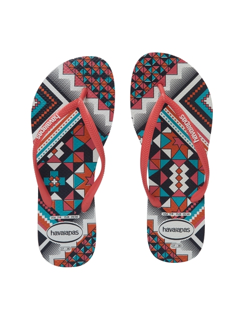 

Havaianas Women Slim Pink Printed Thong Flip-Flops