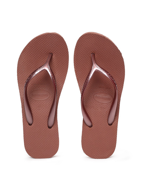 

Havaianas Women Hi Fashion Bronze-Toned Wedge Sandals