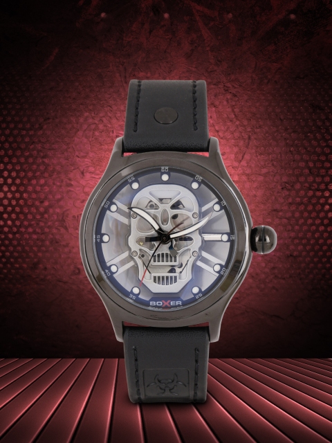 

BOXER Men Black Analogue Watch BXLBK024