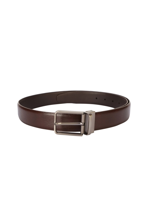 

Allen Solly Men Brown Solid Leather Belt
