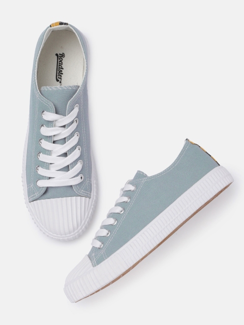 

Roadster Women Blue Solid Sneakers