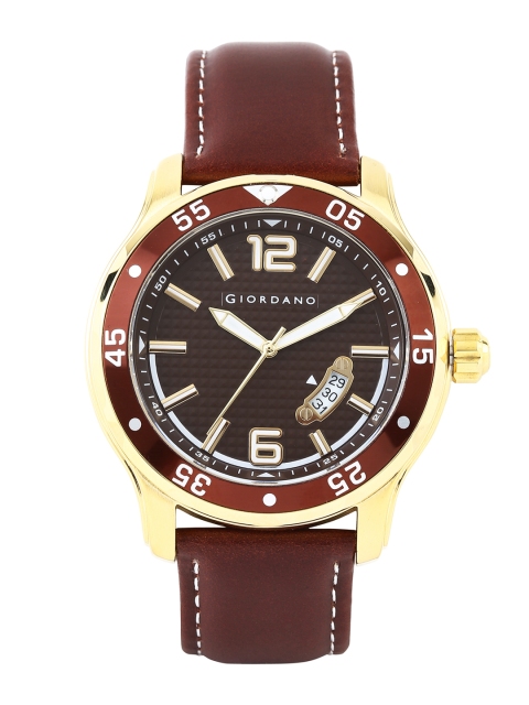 

GIORDANO Men Brown Dial Watch A1033-03