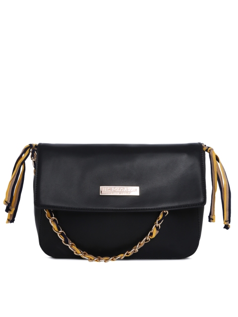 

U.S. Polo Assn. Women Black Solid Handheld Bag