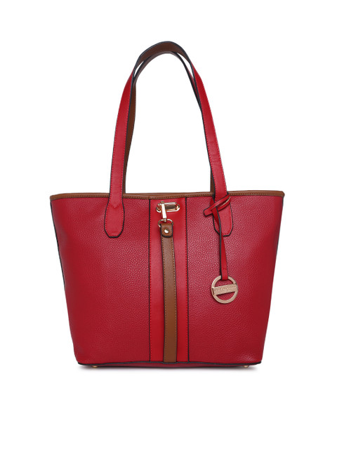 

U.S. Polo Assn. Women Red Textured Shoulder Bag