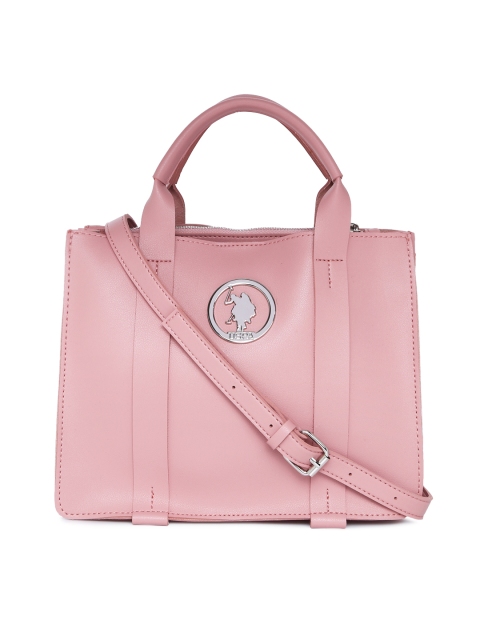

U.S. Polo Assn. Women Pink Satchel