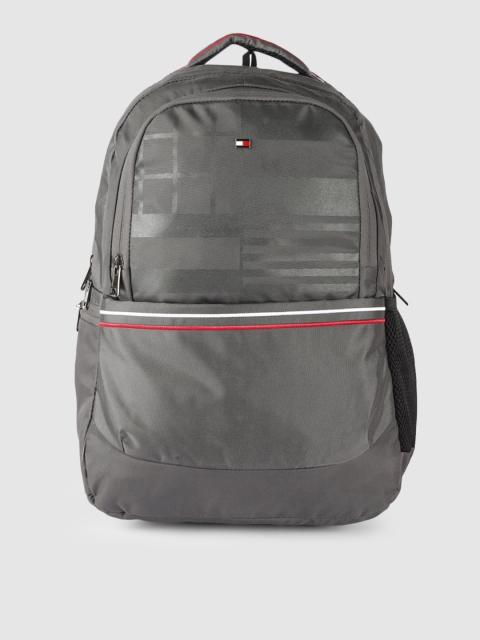 

Tommy Hilfiger Grey Solid Backpack