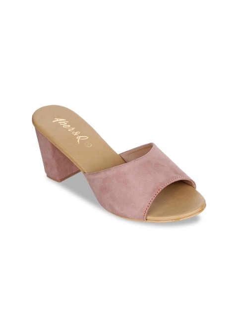 

Aber & Q Women Pink Solid Heels