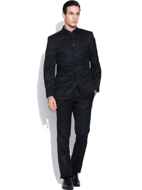 

Arrow Black Body Tailored Fit Partywear Suit