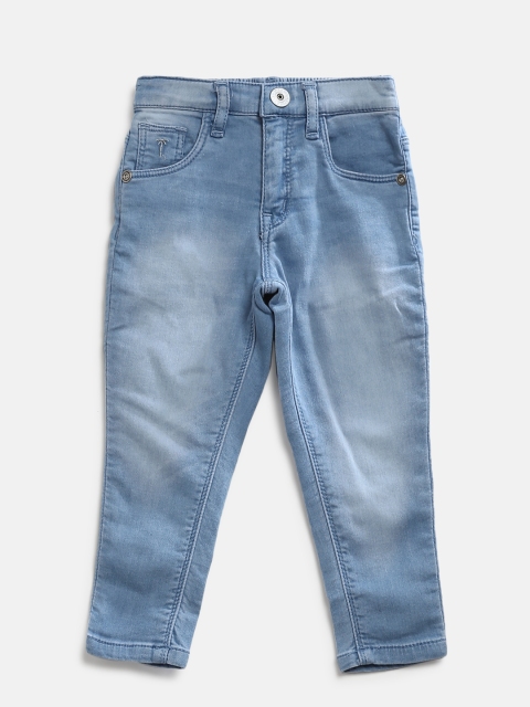 

Palm Tree Girls Blue Regular Fit Mid-Rise Clean Look Stretchable Jeans