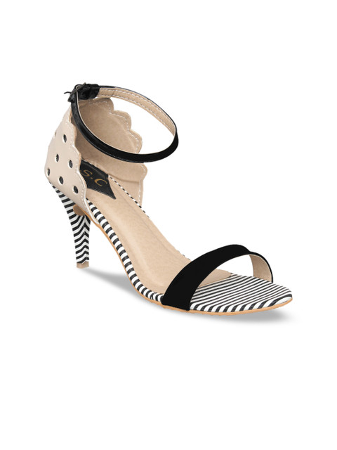 

MSC Women Black Solid Heels