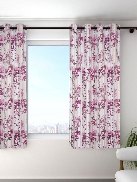 

HOUZZCODE Multicoloured Room Darkening Curtain, Multi