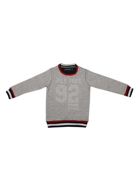 

Allen Solly Junior Boys Grey Printed Sweatshirt