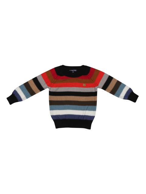 

Allen Solly Junior Boys Multicoloured Striped Sweater, Multi