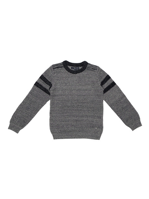

Allen Solly Junior Girls Grey Self Design Sweater