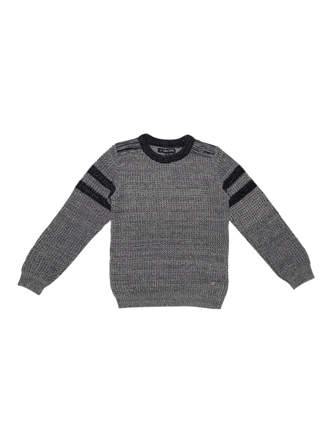 

Allen Solly Junior Girls Grey Solid Sweater